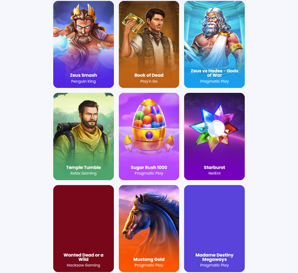 Winnerz Spielautomaten auf dem Desktop