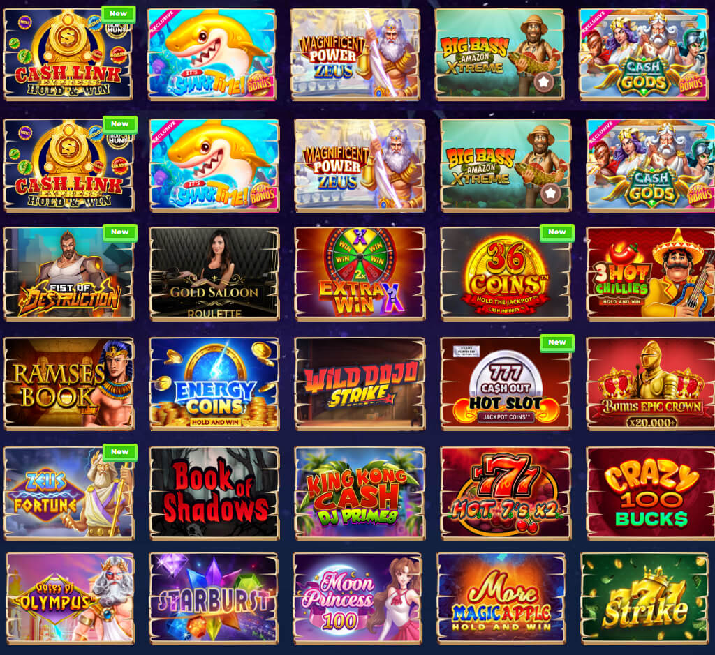 Jeux populaires de Wazamba sur ordinateur Jeux populaires de Wazamba sur ordinateur